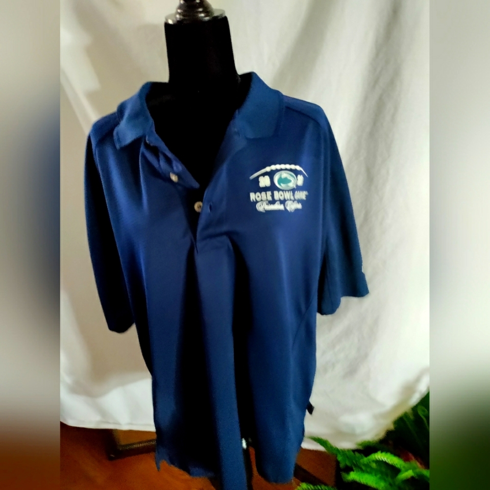 Blue Rose Bowl 2023 Celebrity Polo Shirt XXL